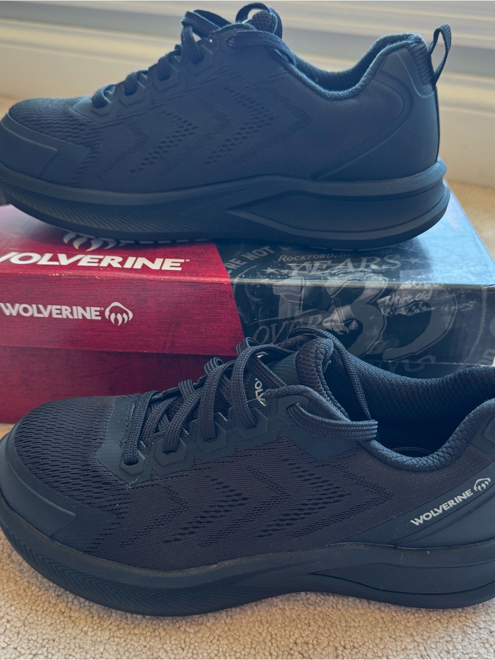 Wolverine Bolt Knit CarbonMAX Women's 9.5 Work Shoes Black W231008 EH New